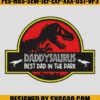 Daddysaurus Best Dad In The Park Embroidery Design, Father’s Day Embroidery Machine File 1 Daddysaurus-Best-Dad-In-The-Park-Embroidery-Design_-Father’s-Day-Embroidery-Machine-File