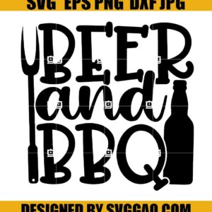 Beer And Bbq SVG, Beer Svg, Bbq Svg