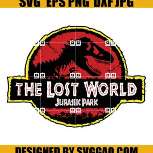 The Lost World Jurassic Park Svg, Jurassic Logo Svg, T-rex Svg