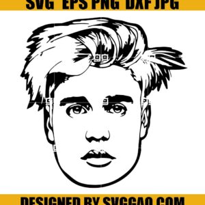Justin Bieber SVG File, Musician Svg