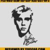 Justin Bieber Embroidery Design, Justin Bieber Signature Embroidery File 1 Justin Bieber Embroidery Design Justin Bieber Signature Embroidery File