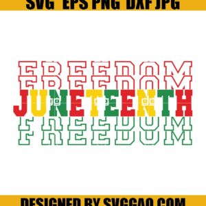 Juneteenth-SVG-Black-History-SVG-Since-1865 svg