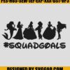Squadgoals Embroidery Digitizing, Disney Embroidery Design 1 Squadgoals Embroidery Digitizing Disney Embroidery Design