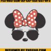 Mickey Minie Bow Embroidery Digitizing, Mickey Sunglasses Embroidery Design 1 Mickey Minie Bow Embroidery Digitizing Mickey Sunglasses Embroidery Design