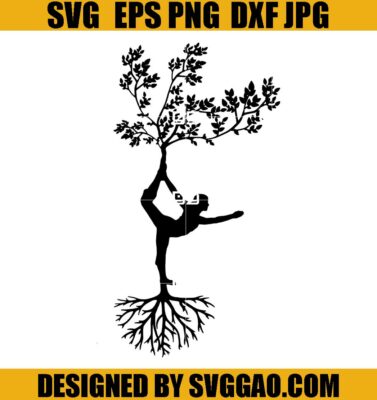 Yoga Tree Svg, Yoga Tree Vector, Yoga Svg – SVGGAO