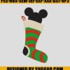 Sock Efl Embroidery Machine, Sock With Mickey Embroidery File 2 Sock Efl Embroidery Machine Sock With Mickey Embroidery File