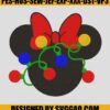 Mickey Minie With Light Xmas Embroidery File, Xmas Embroidery Machine 2 Mickey Minie With Light Xmas Embroidery File Xmas Embroidery Machine