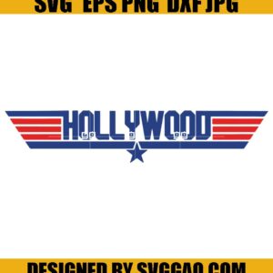 Hollywood SVG, Top Gun SVG, Movie SVG