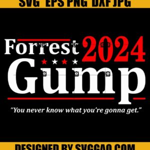 Forrest Gump 2024 Election Svg