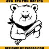Teddy the Gangster Svg Warrior Teddy Svg Bad Goons Bear Svg