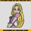 Rapunzel Embroidery Design Disney Embroidery Machine File