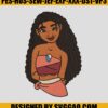 Moana Embroidery Machine File, Moana Disney Embroidery Design 1 Moana Embroidery Machine File Moana Disney Embroidery Design