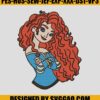 Merida Embroidery Machine, Brave Movie Embroidery File 1 Merida Embroidery Machine Brave Movie Embroidery File