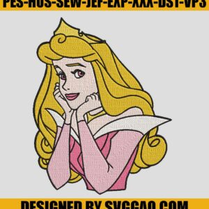 Aurora Embroidery File, The Sleeping Beauty Embroidery Machine