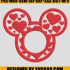 Monogram Mickey Mouse Embroidery Design, Disney Embroidery Design 2 Monogram Mickey Mouse Embroidery Design Disney Embroidery Design