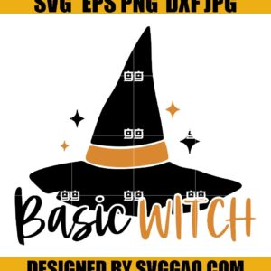 Basic Witch SVG, Witch SVG, Halloween SVG