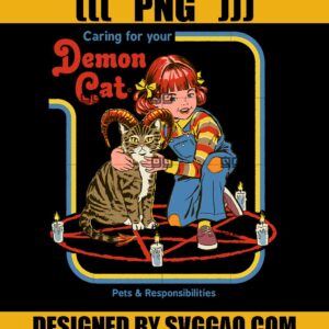 Caring For Your Demon Cat PNG, Cat PNG