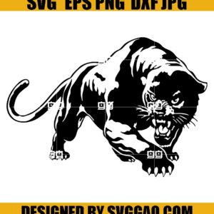 Black Panther SVG- Panther SVG PNG EPS DXF JPG Cricut File