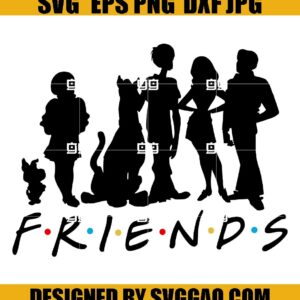 Scooby Doo SVG, Friends SVG