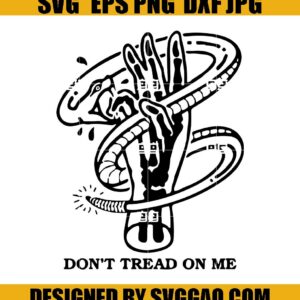 Don't Tread on Me SVG, Gadsden SVG