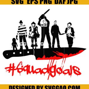 Chuckie SVG, Freddy SVG, Pennywise SVG, Chainsaw Massacre SVG