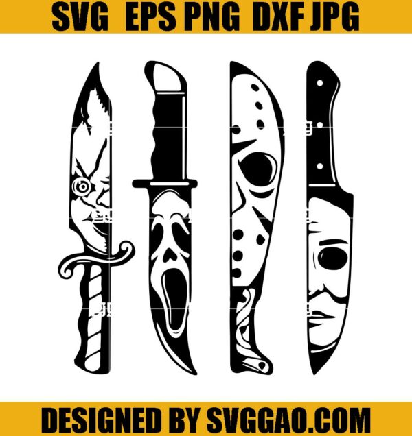 Horror Movie Knife SVG Jason Voorhees SVG Scream SVG