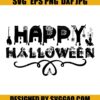 Happy Halloween Skeleton SVG- Halloween SVG- Halloween Witches SVG- Halloween Party SVG