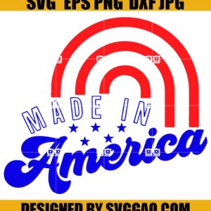 Made In America SVG- 4th Of Jjuly SVG-Independence Day SVG- Fourth of July SVG