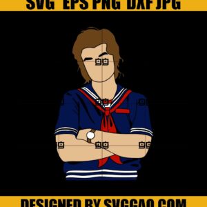 Stranger Things Steve Harrington SVG- Steve Harrington Face SVG-Characters SVG