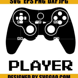 Player SVG, Game Controller SVG, Video Game Controller SVG, Video Game SVG