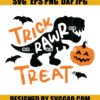Trick Pawr Treat SVG Dinosaurus Halloween SVG Halloween SVG