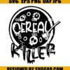 Cereal Killer SVG Funny Kids Halloween SVG