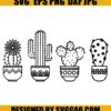 Cactus SVG Plant Mom SVG Plant Lover SVG Cactus Lover SVG