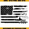 US Flag Fishing SVG Fishing American Flag SVG Fathers Day SVG