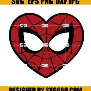 Spiderman SVG, Love Spiderman SVG