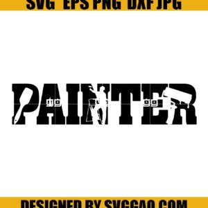 Painter SVG, Painting Service SVG, Painter Dad SVG