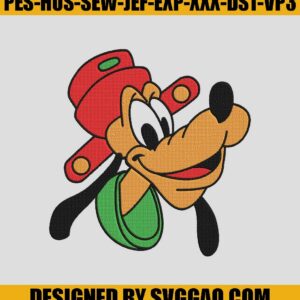 Pluto Lunar New Year Hat Embroidery- Pluto Embroidery Machine File