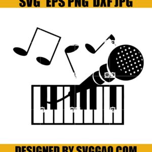 Music Treble Clef Life Heartbeat SVG, Music SVG