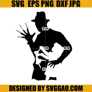 Freddy Krueger SVG, Happy Halloween SVG