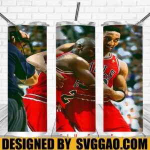 Flu Game Tumbler, Michael Jordan Tumbler 20 oz PNG
