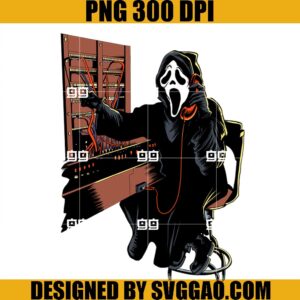 What's Your Favorite Scary Movie PNG, Ghostface Scream PNG