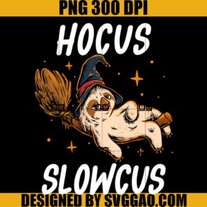 Sloth Witch Cute Halloween PNG, For Sloth Lovers PNG