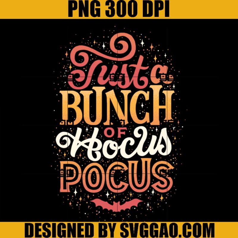 Halloween-Türschild „Just A Bunch Of Hocus Pocus“ – 30,5 Cm Rundschild Aus Holz Für Haustür & Wand
