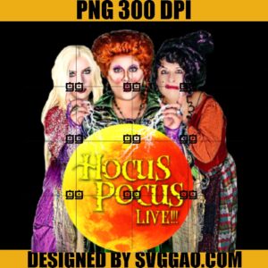 Hocus Pocus Live Moon PNG, Hocus Pocus Moon PNG
