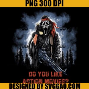 Do You Like Action Movies PNG, Ghostface PNG