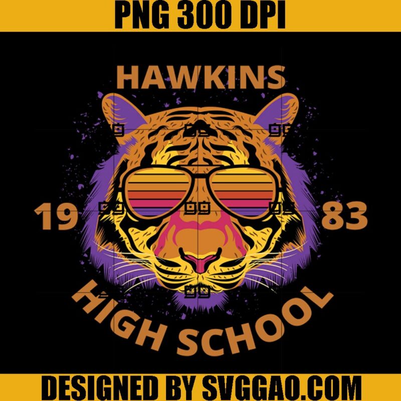 Hawkins High School PNG, A.V. Club 1983 PNG