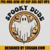 Spooky Dude Embroidery Design, Trick Or Treat Embroidery File 2 Spooky Dude Embroidery Design Trick Or Treat Embroidery File