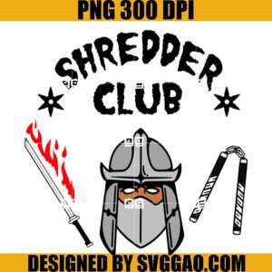 Shredder Club PNG, Stranger Things PNG