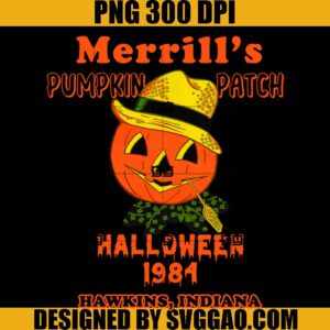 Merrill's Pumpkin Patch PNG, Hawkins Indiana PNG, Stranger Things PNG