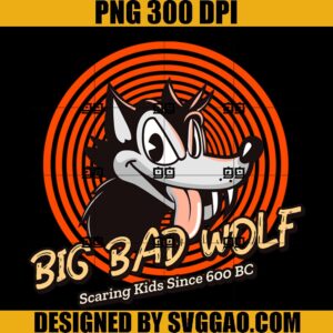 Big Bad Wolf PNG, Scaring Kids Since 600 BC PNG